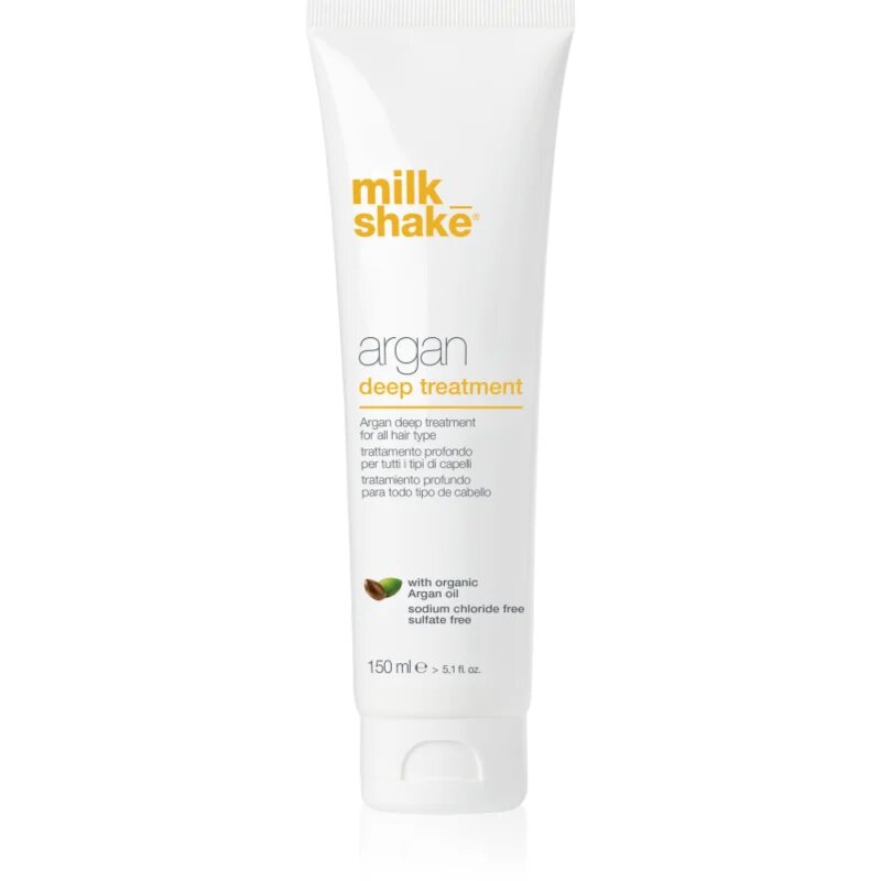 milk_shake® Argan Oil Deep Treatment olejová péče pro všechny typy vlasů 200 ml