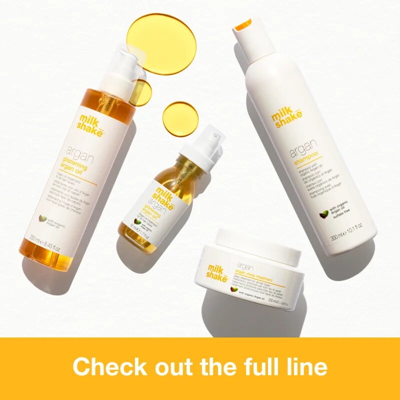 milk_shake® Argan Oil Deep Treatment olejová péče pro všechny typy vlasů 200 ml