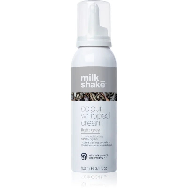 milk_shake® Colour Whipped Cream tónovací pěna pro všechny typy vlasů Light gray 100 ml