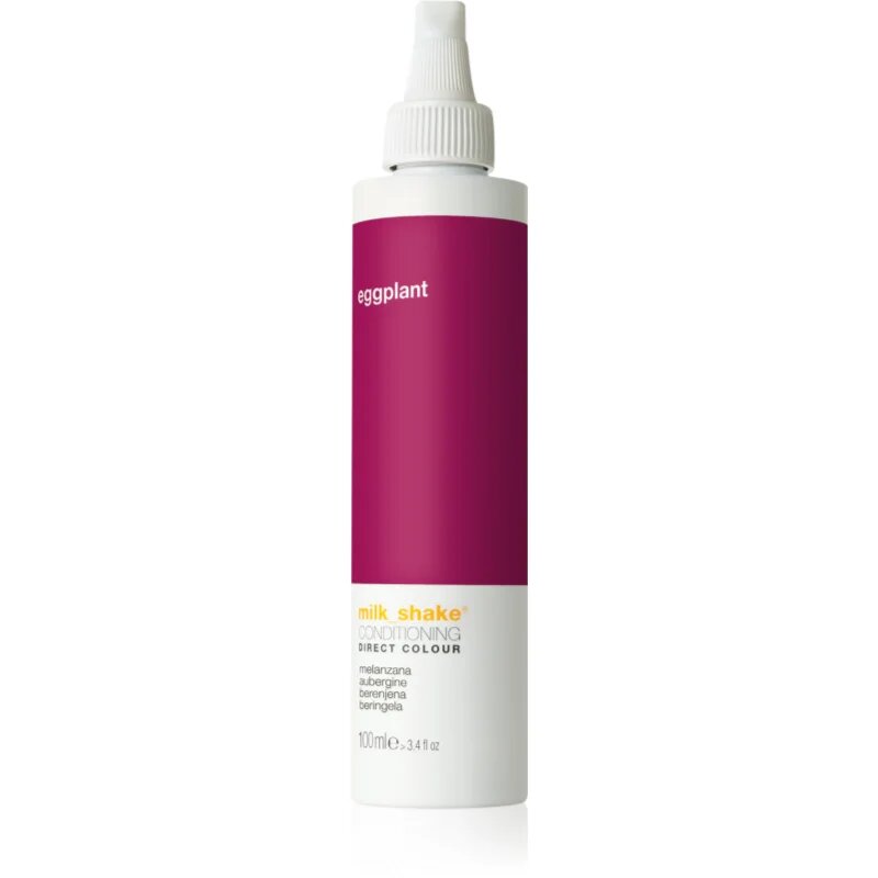 milk_shake® Direct Colour tónovací kondicionér pro intenzivní hydrataci Eggplant 100 ml