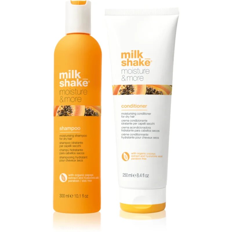 milk_shake® Duo pack Moisture & More sada pro suché vlasy pro ženy