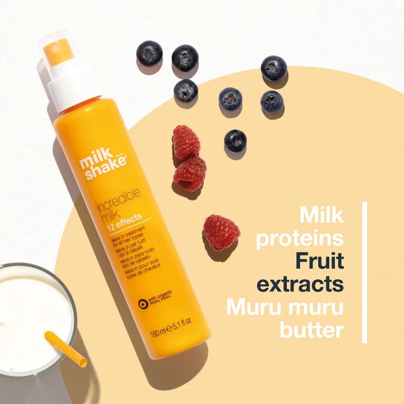 milk_shake® Incredible Milk 12 Effects bezoplachová péče pro všechny typy vlasů 150 ml