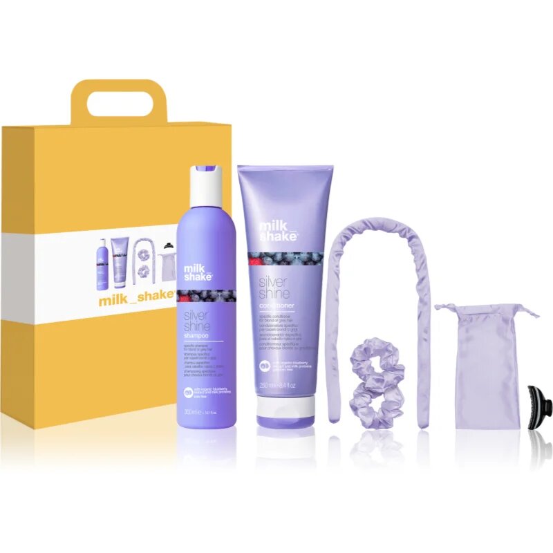 milk_shake® Kit Silver Shine dárková sada pro blond a melírované vlasy 1 ks
