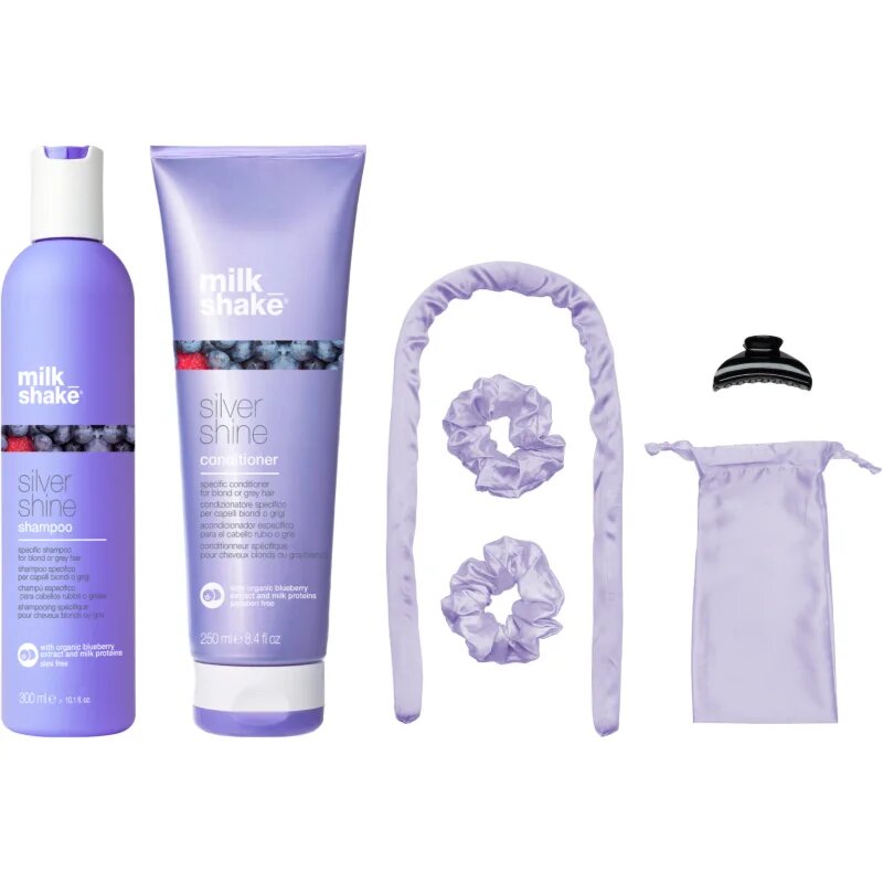 milk_shake® Kit Silver Shine dárková sada pro blond a melírované vlasy 1 ks