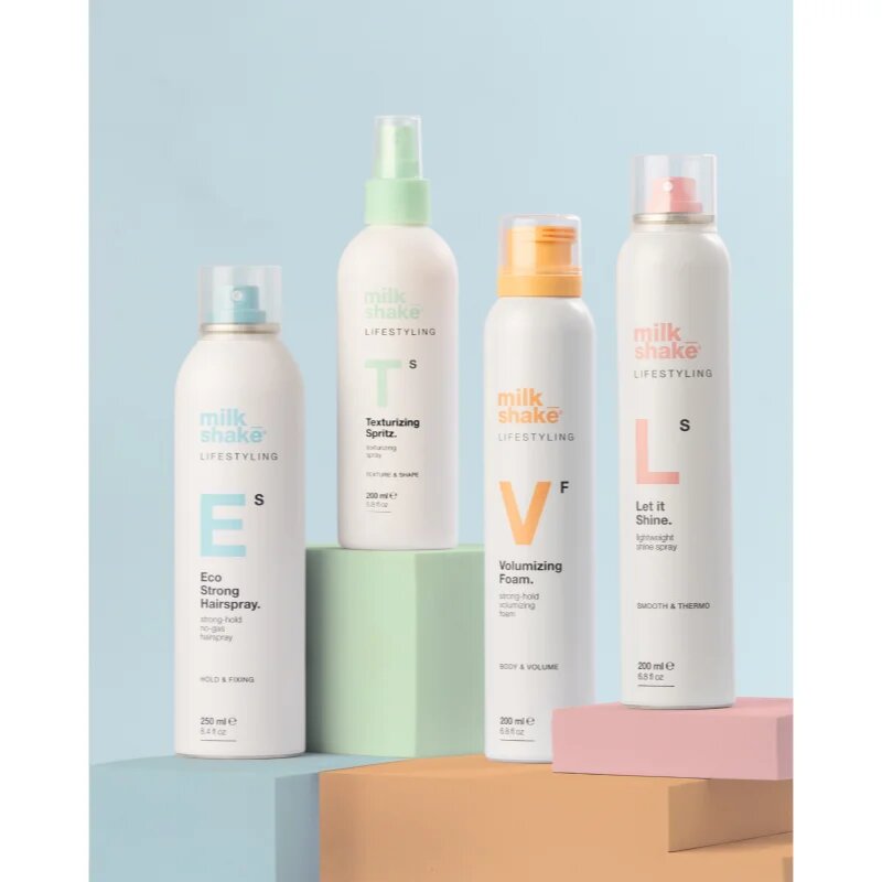 milk_shake® Lifestyling Thermo Protector ochranný sprej pro vlasy namáhané teplem 200 ml