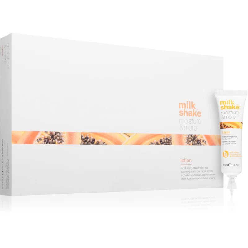 milk_shake® Moisture & More Lotion hydratační mléko pro suché vlasy 6x12 ml