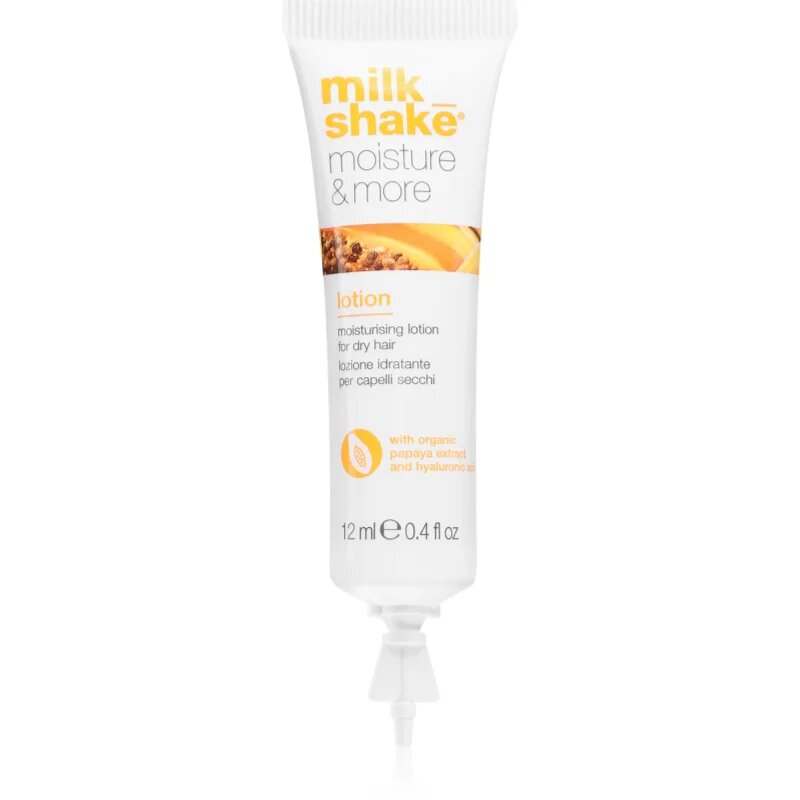 milk_shake® Moisture & More Lotion hydratační mléko pro suché vlasy 6x12 ml