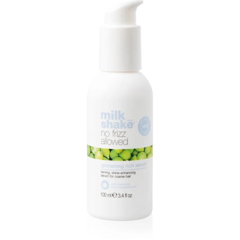 milk_shake® No Frizz Allowed Glistening Rich Serum sérum na vlasy proti krepatění 100 ml