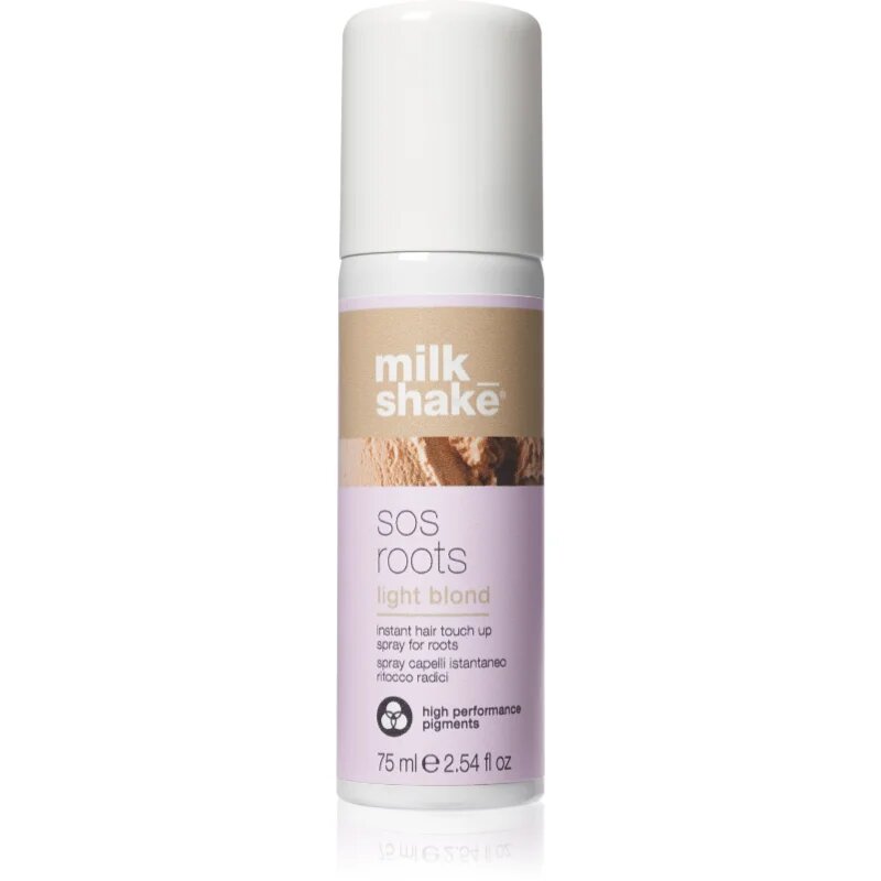 milk_shake® Sos Roots sprej pro okamžité zakrytí odrostů Light Blond 75 ml