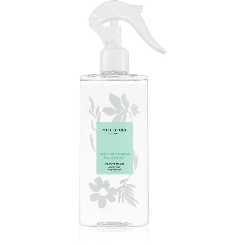Millefiori Milano Laundry Patchouli Smeraldo vůně do prádla sprej 200 ml