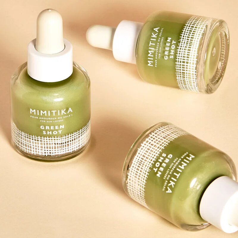 Mimitika Green Shot Detoxifying Serum ochranné detoxikační sérum 15 ml