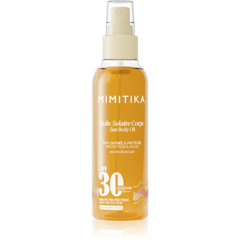 Mimitika Sun Body Oil SPF30 ochranný suchý olej na opalování 150 ml