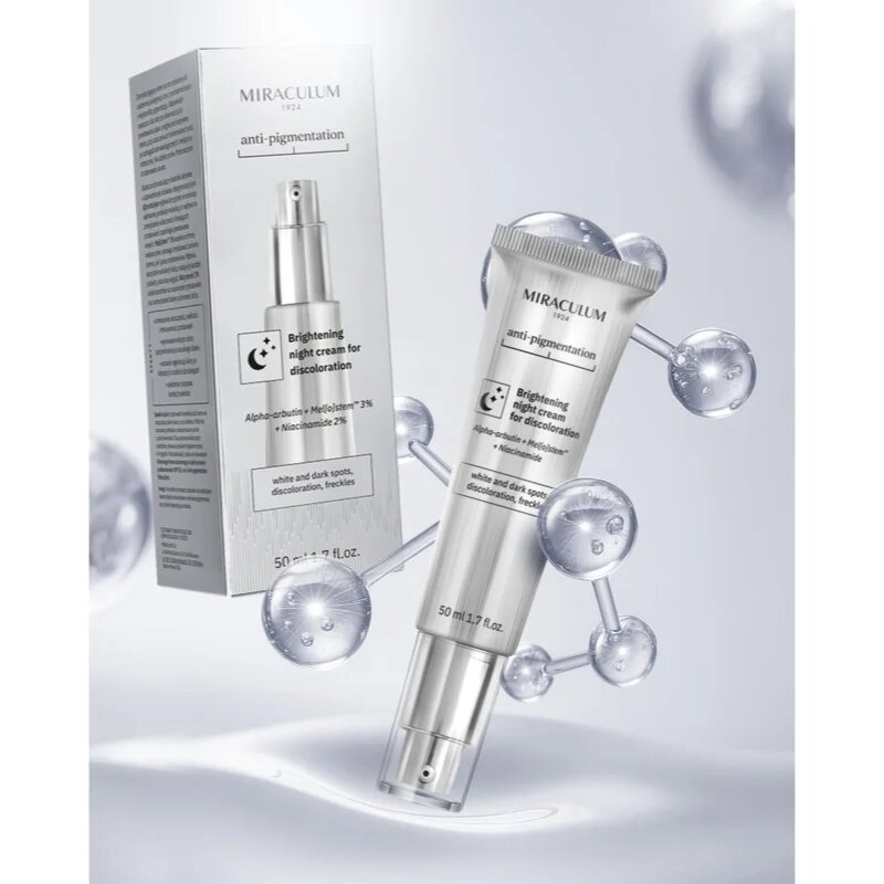 Miraculum Anti- Pigmentation rozjasňující noční krém proti pigmentovým skvrnám 50 ml