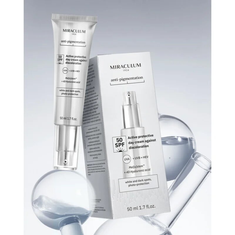 Miraculum Anti- Pigmentation SPF 50 ochranný denní krém proti pigmentovým skvrnám SPF 50 50 ml