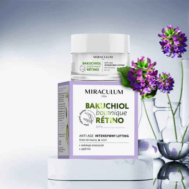 Miraculum Bakuchiol zpevňující denní krém 50 ml