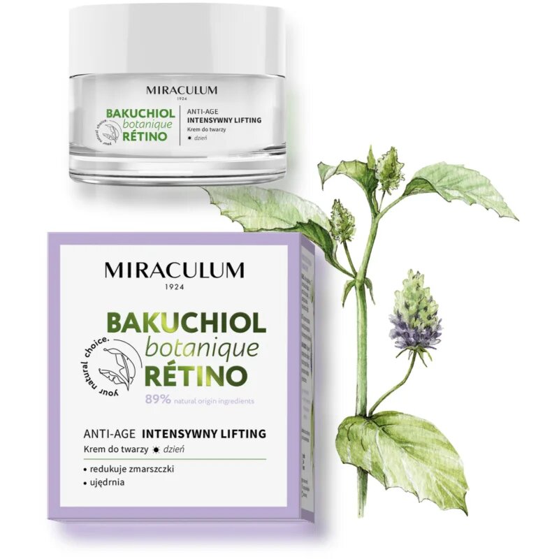 Miraculum Bakuchiol zpevňující denní krém 50 ml