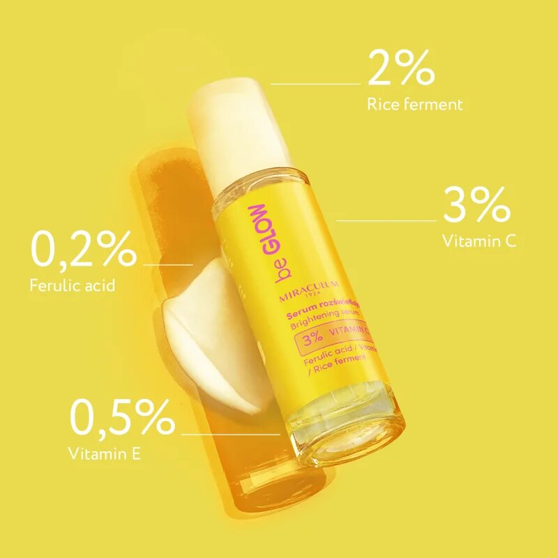 Miraculum be GLOW rozjasňující sérum s vitaminem C 30 ml
