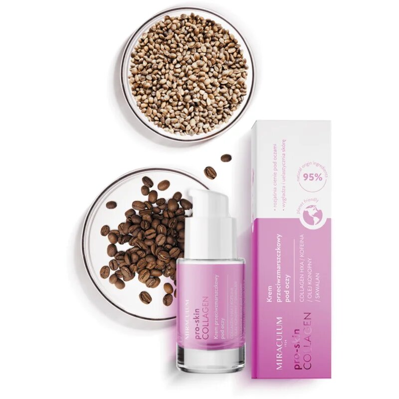 Miraculum Collagen Pro-Skin oční krém proti otokům a vráskám 15 ml