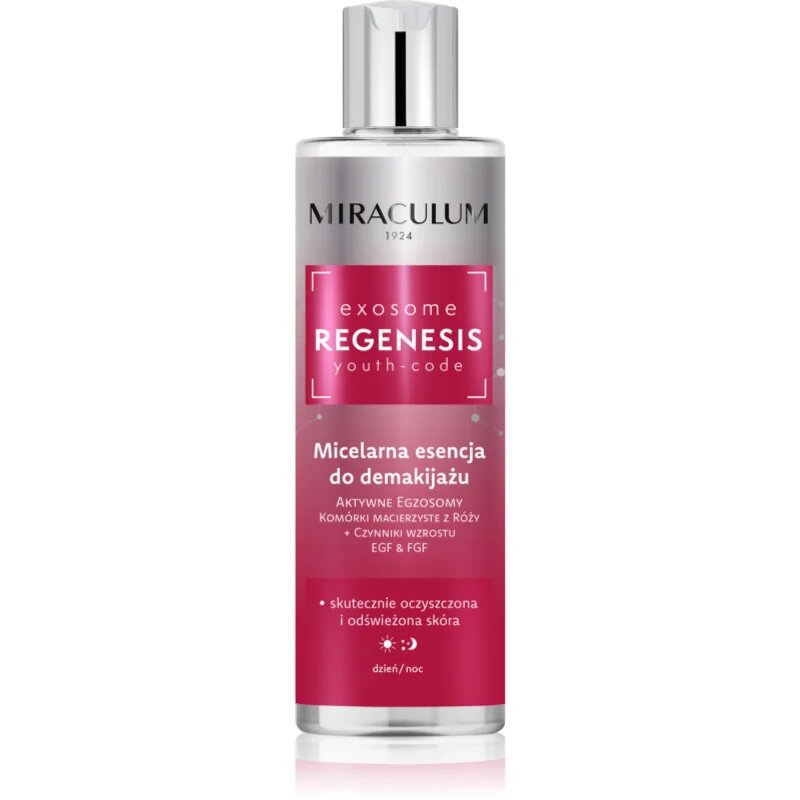 Miraculum Exosome Regenesis čisticí a odličovací micelární voda 200 ml