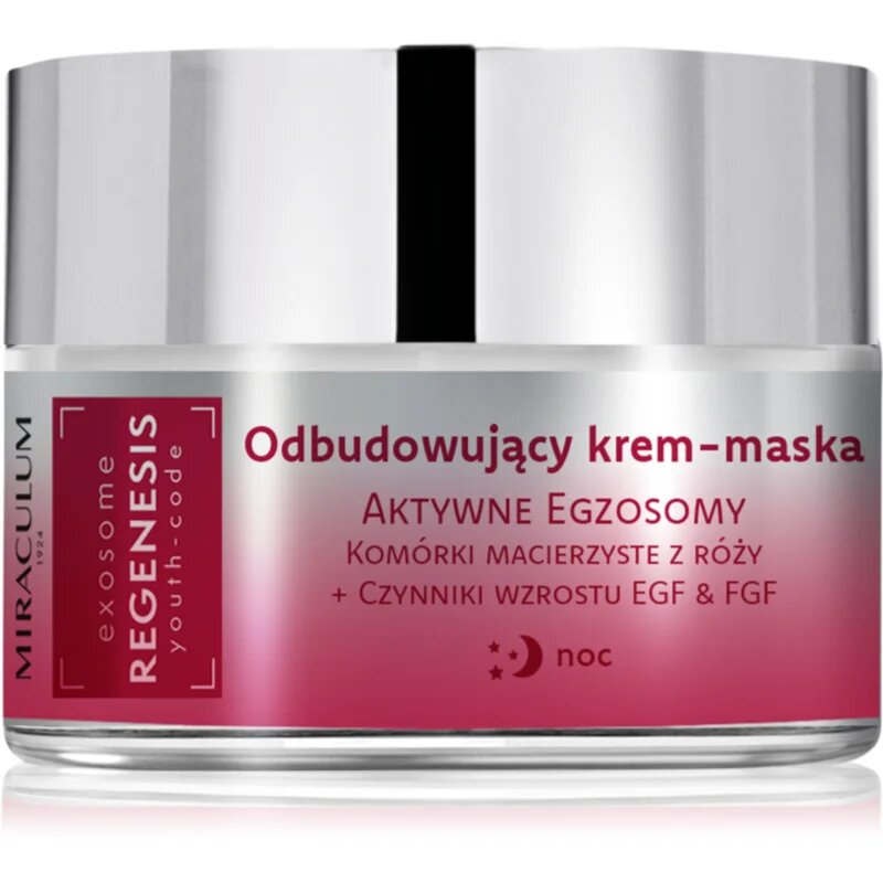 Miraculum Exosome Regenesis obnovující noční krémová maska pro regeneraci pleti 50 ml