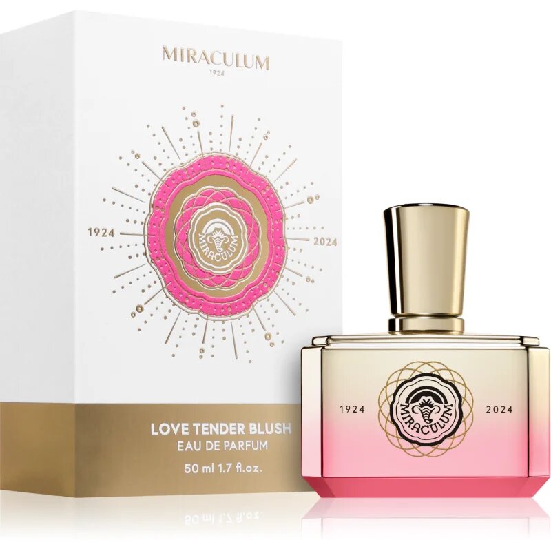 Miraculum Love Tender Blush Eau de parfum parfémovaná voda pro ženy s parfemací 50 ml