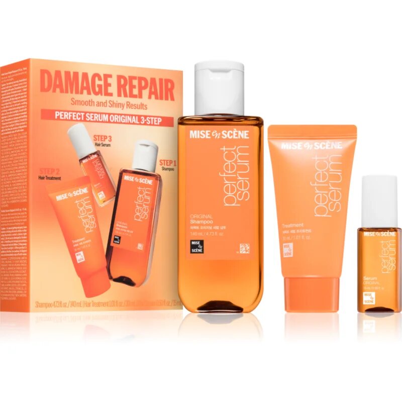 mise en scene Perfect Original Kit sada pro lesk a hebkost vlasů