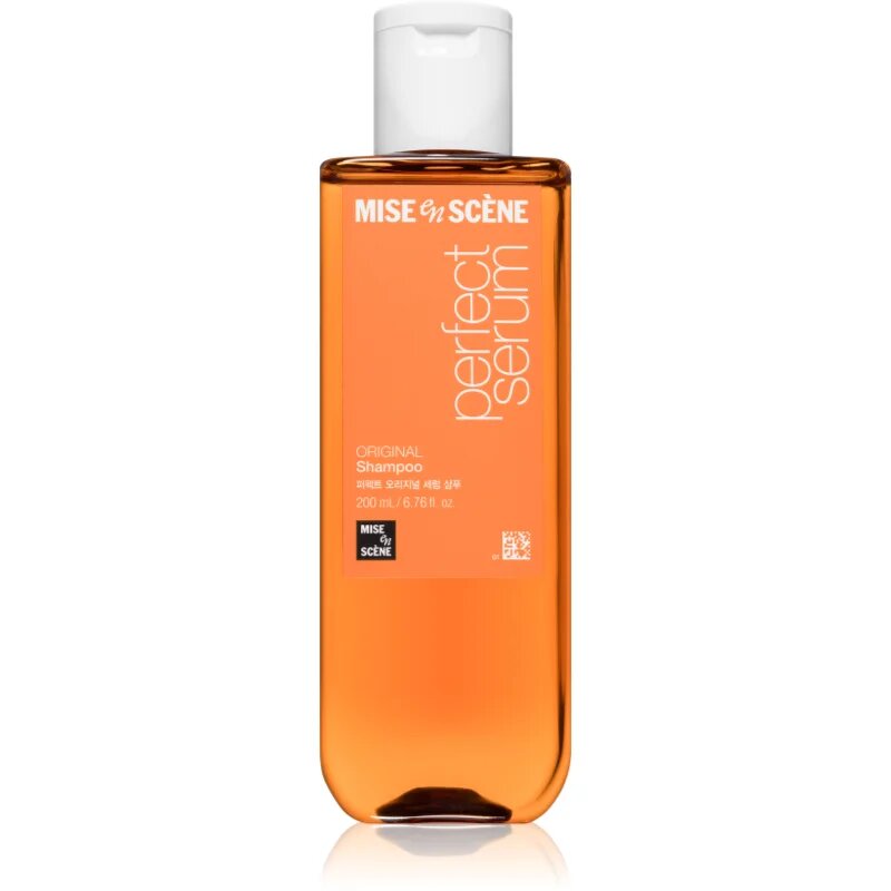 mise en scene Perfect Serum Original Shampoo obnovující šampon pro lesk a hebkost vlasů 200 ml