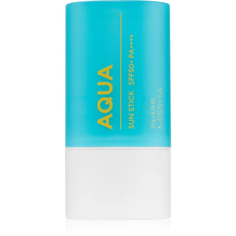 Missha All Around Safe Block Aqua Sun Stick opalovací krém v tyčince pro intenzivní hydrataci SPF 50+ 21 g