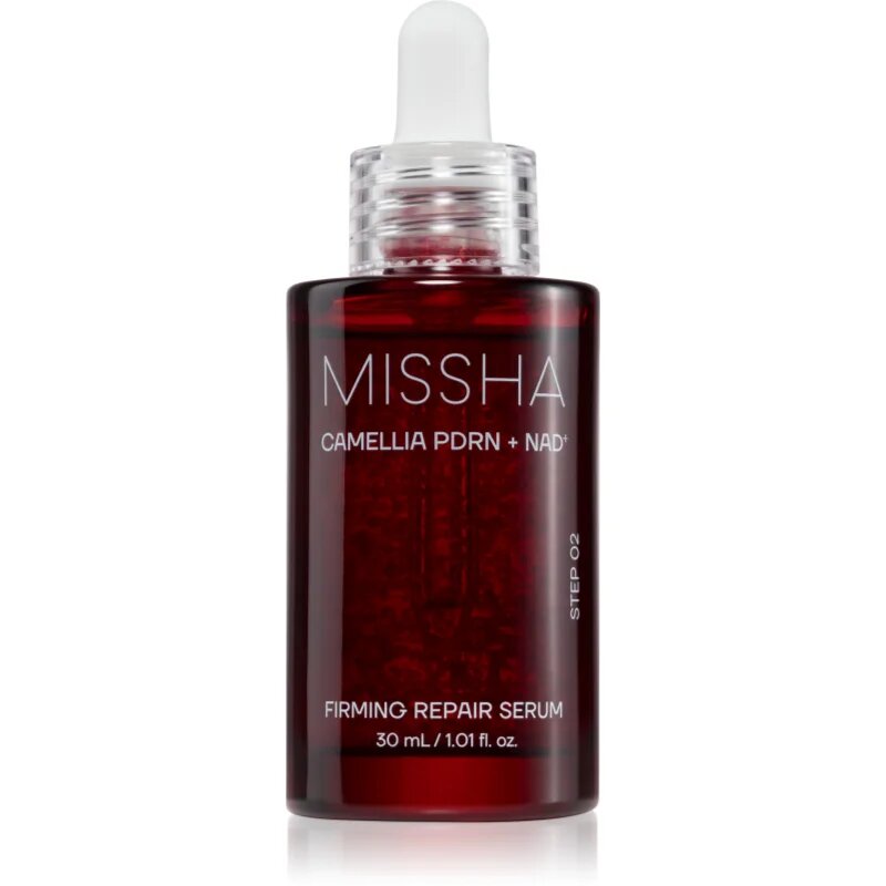 Missha Camellia PDRN NAD+ Firming Repair Serum regenerační pleťové sérum se zpevňujícím účinkem 30 ml