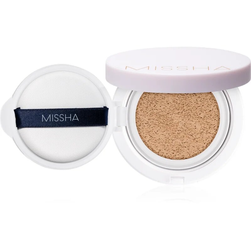 Missha Magic Cushion Moist Up hydratační make-up v houbičce SPF 50+ odstín No. 21 15 g