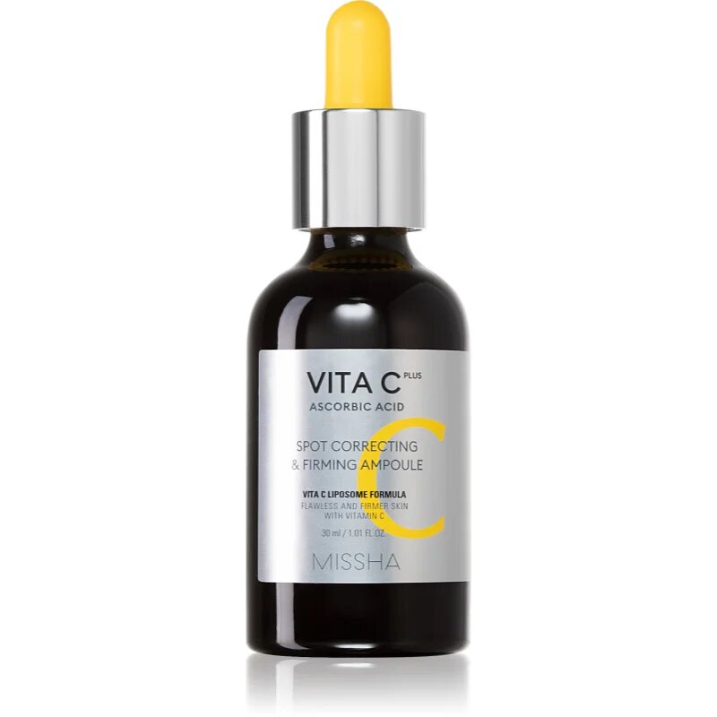 Missha Vita C Plus antioxidační zpevňující pleťové sérum proti pigmentovým skvrnám 30 ml