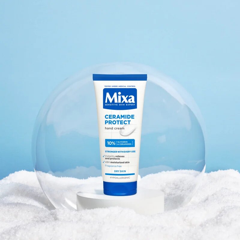 MIXA Ceramide Protect ochranný krém na ruce 100 ml