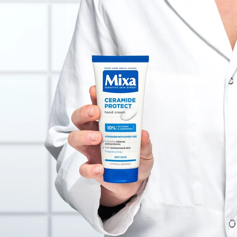 MIXA Ceramide Protect ochranný krém na ruce 100 ml