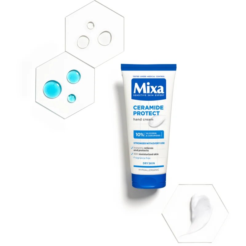 MIXA Ceramide Protect ochranný krém na ruce 100 ml