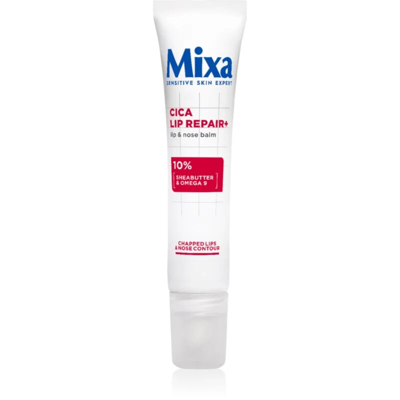 MIXA Cica Lip Repair+ intenzivní hydratační balzám na rty 10 ml