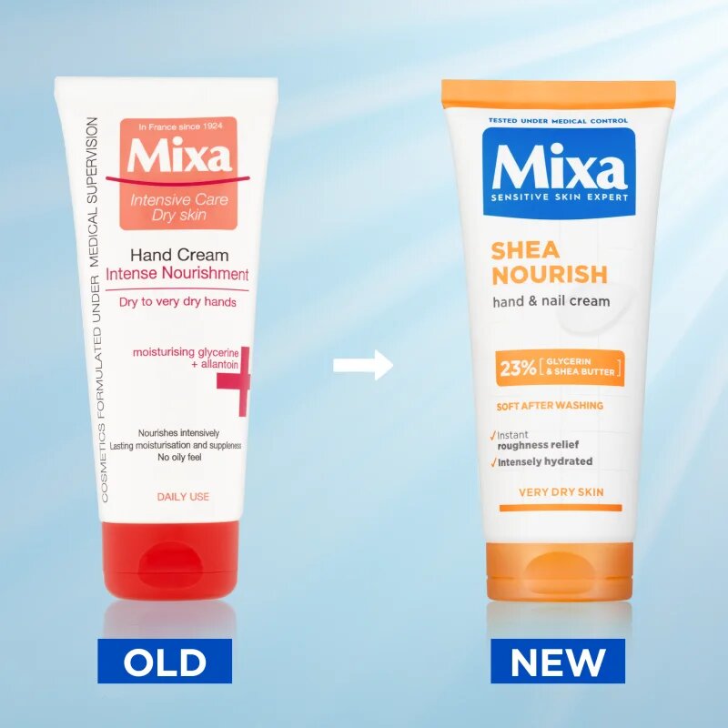 MIXA Intense Nourishment krém na ruce pro extra suchou pokožku 100 ml
