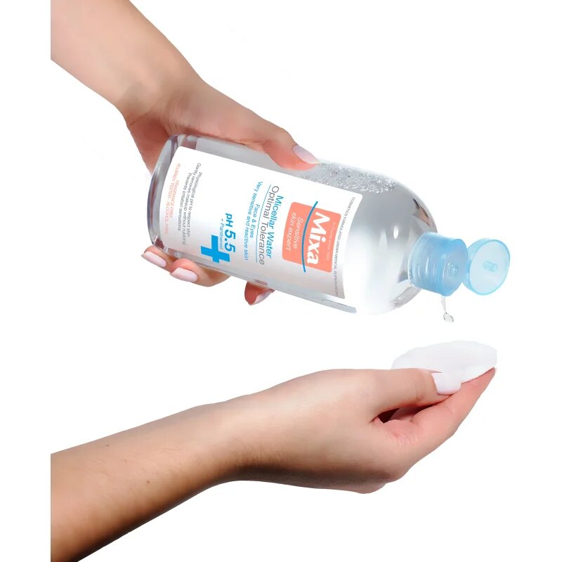 MIXA Optimal Tolerance micelární voda pro zklidnění pleti 400 ml