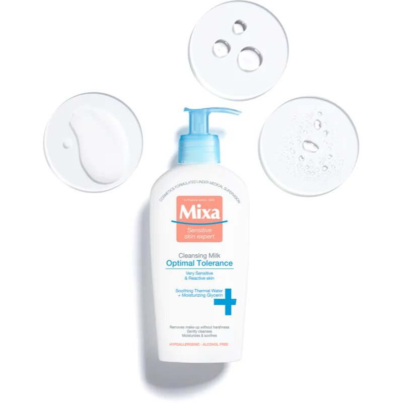 MIXA Optimal Tolerance odličovací mléko 200 ml