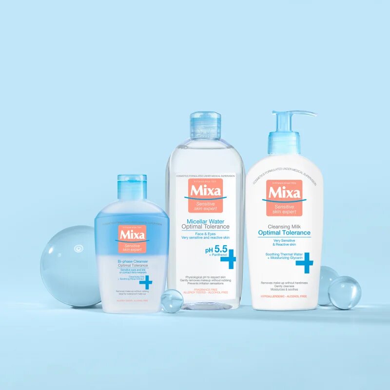 MIXA Optimal Tolerance odličovací mléko 200 ml