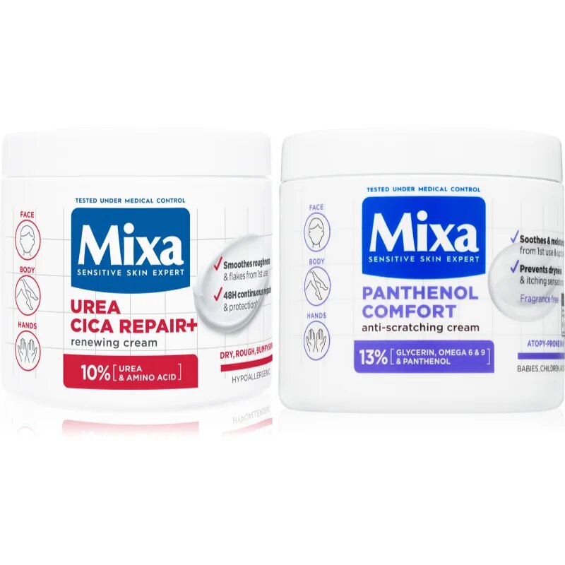 MIXA Sensitive Skin Expert sada pro jemnou a hladkou pokožku