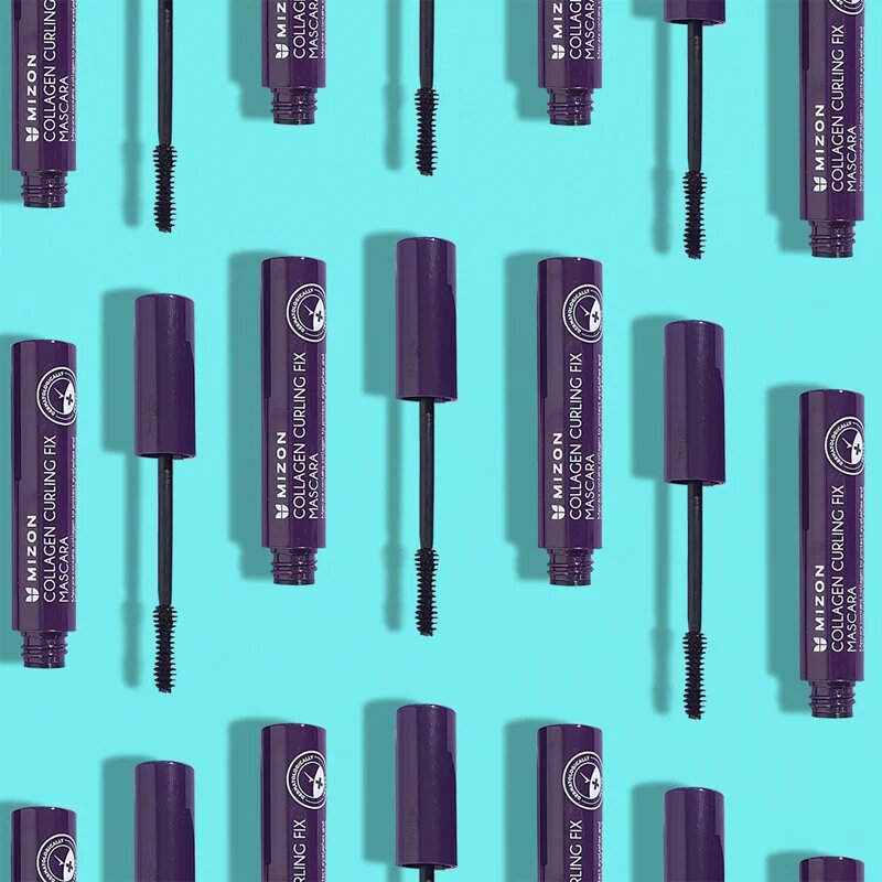 Mizon Collagen Curling Fix voděodolná řasenka pro prodloužení řas s kolagenem odstín Black 6 ml