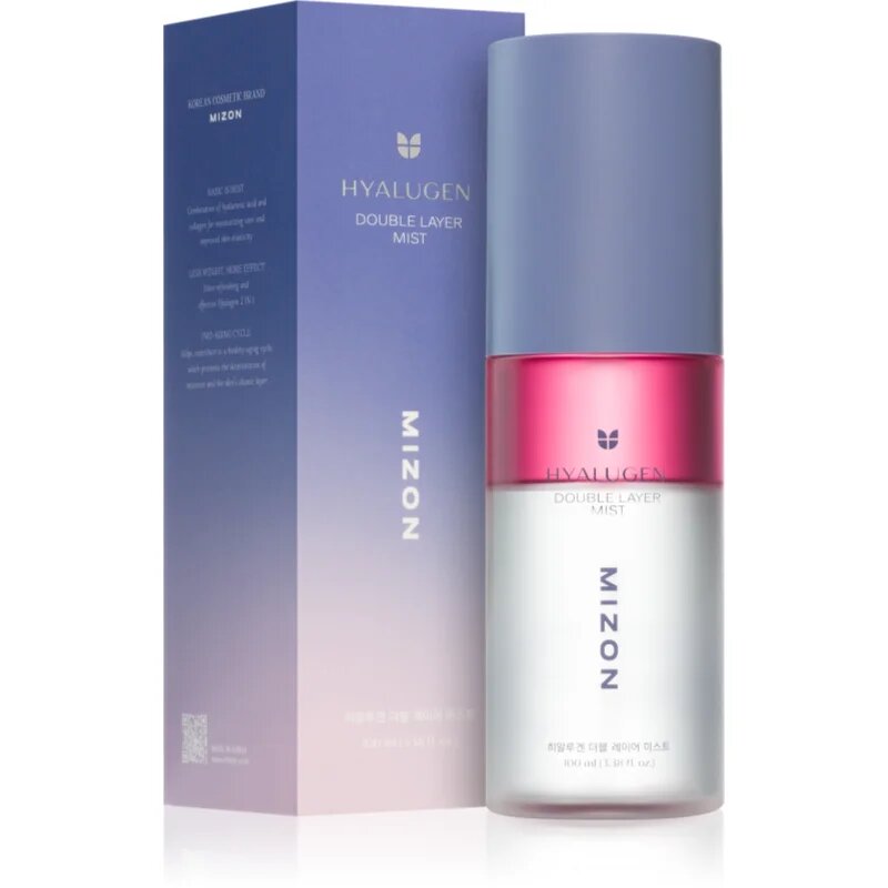 Mizon Hyalugen Double Layer Mist hydratační dvoufázová mlha 100 ml