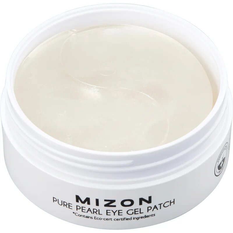 Mizon Pure Pearl Eye Gel Patch hydrogelová maska na oční okolí proti otokům a tmavým kruhům 60 ks