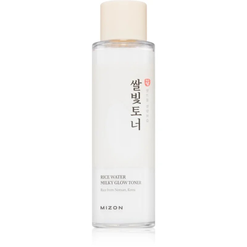 Mizon Rice Water Milky Glow Toner mléčné tonikum pro rozjasnění pleti 150 ml