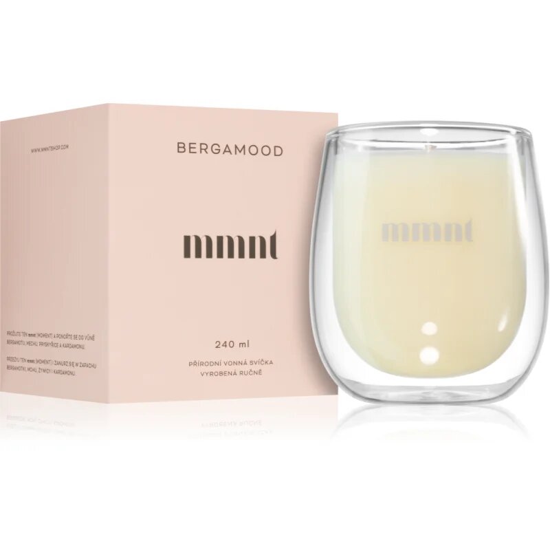 mmnt Bergamood vonná svíčka 240 ml