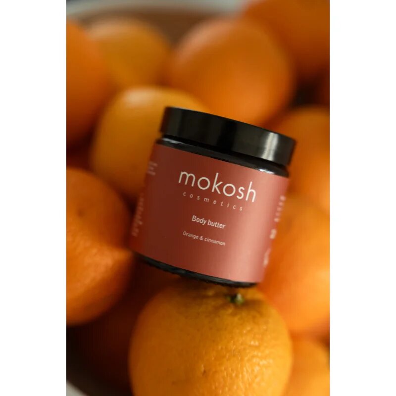 Mokosh Orange & Cinnamon tělové máslo s vyživujícím účinkem 120 ml