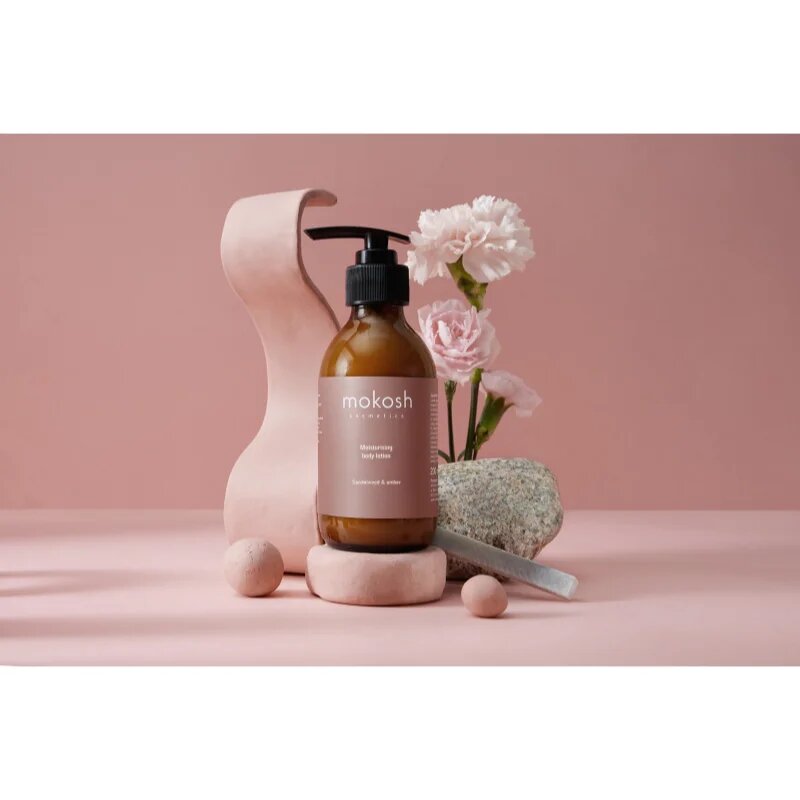 Mokosh Sandalwood & Amber hydratační tělové mléko 200 ml