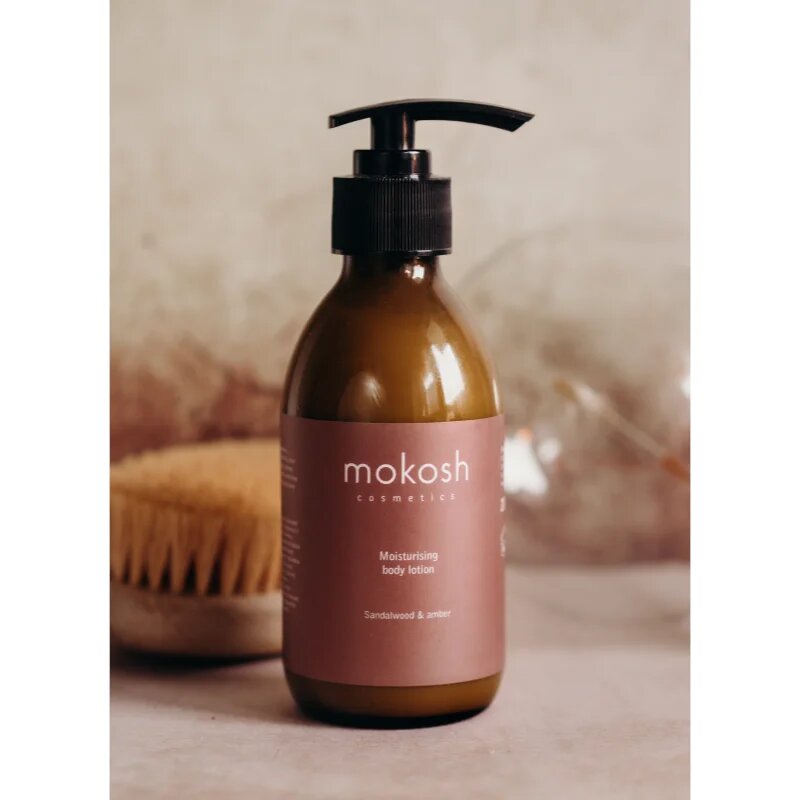 Mokosh Sandalwood & Amber hydratační tělové mléko 200 ml