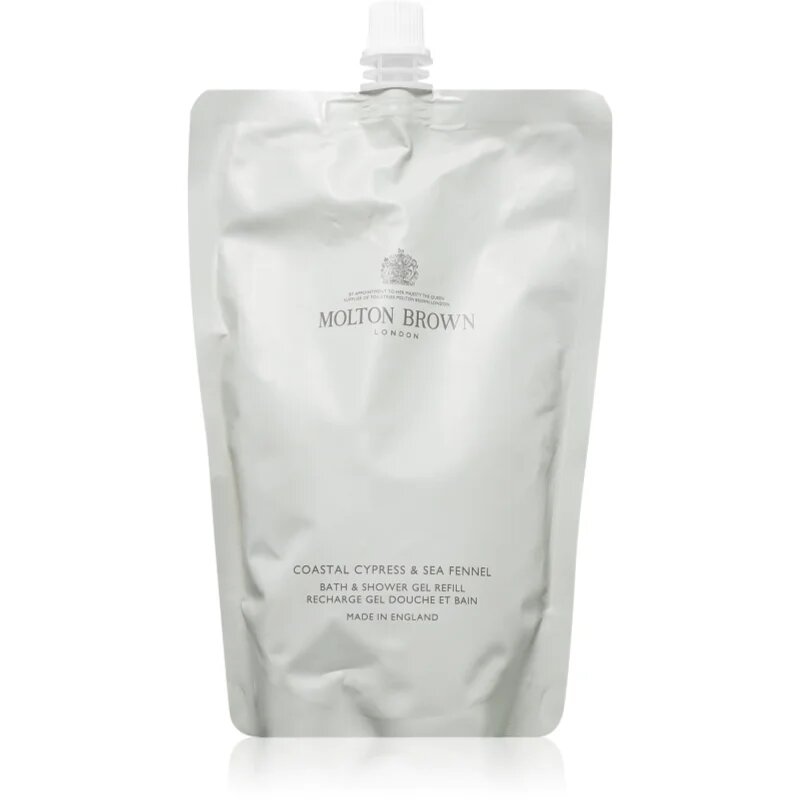 Molton Brown Coastal Cypress & Sea Fennel osvěžující sprchový gel pro muže 400 ml