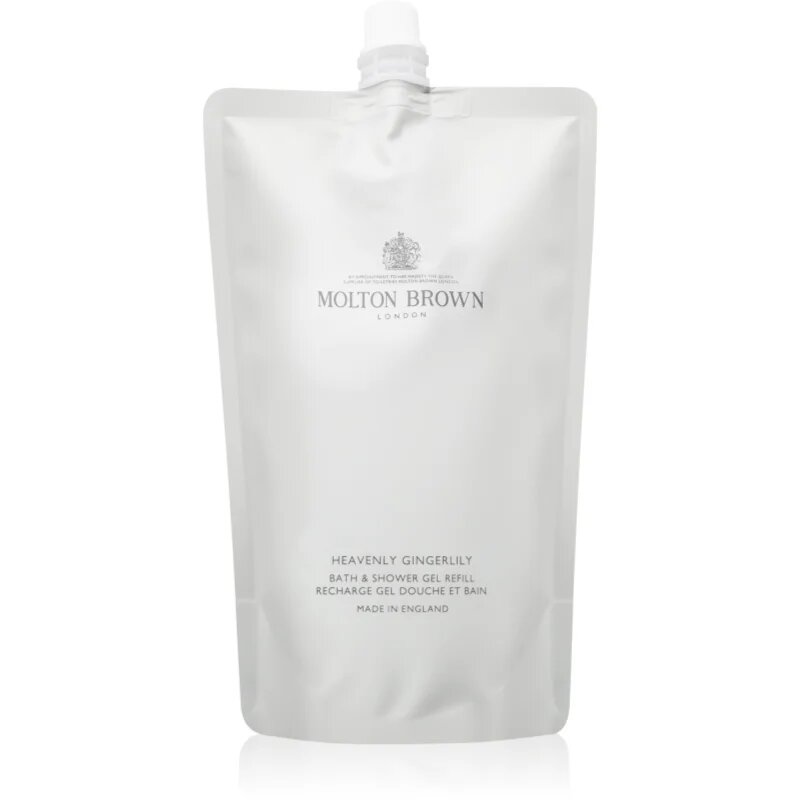 Molton Brown Heavenly Gingerlily sprchový a koupelový gel – náhradní náplň 400 ml